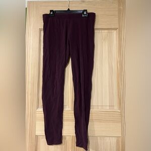 LC Lauren Conrad Deep Plum Leggings